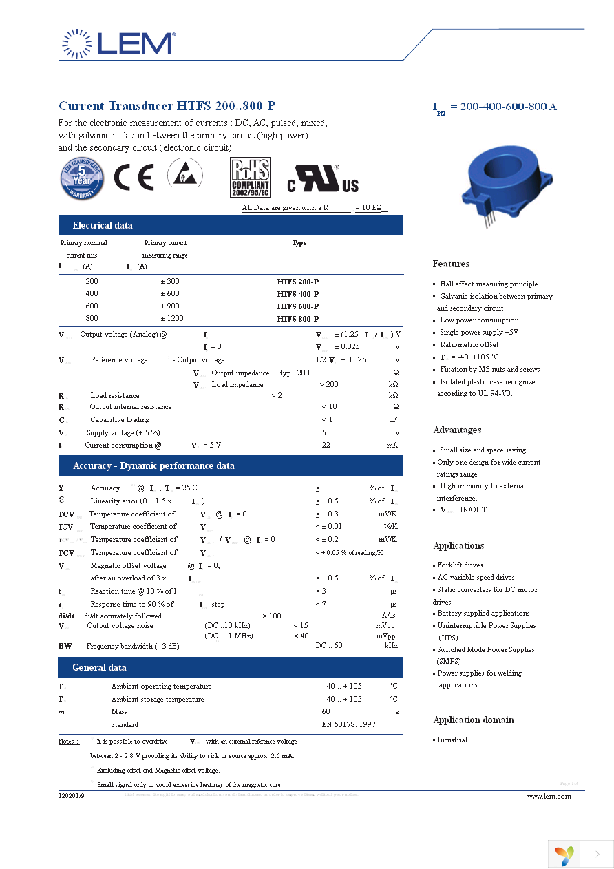 HTFS 200-P Page 1